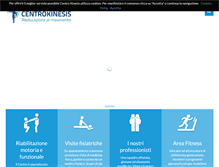 Tablet Screenshot of centrokinesis.com